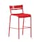 Flash Furniture Red All-Weather Steel Bar Stool XU-CH-10318-B-RED-GG - alternate 7